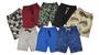 Imagem de kit  06 shorts / Bermudas Moletom Infantil e juvenil