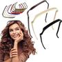 Imagem de Kit 06 Tiara Sunglasses Faixa Para Cabelo Quadrada Estilo Óculos de Sol Tendência Moda Headband