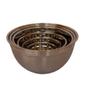 Imagem de Kit 06 Tigela Funda Mixing Bowl Inox 14 18 22 26 28 30cm