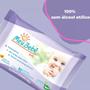 Imagem de Kit 06 Toalha Umedecida Meu Bebe Soft Com 50Un  Hygieline