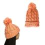 Imagem de Kit 06 Touca com Pompom Salmão Gorro Confortável e Macio