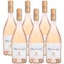 Imagem de Kit 06 Un. Vinho Francês Rosé Seco Whispering Angel 750ml