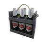 Imagem de Kit 06 Unid. Stella Artois Long Neck 330ML + Mini Engradado Madeira