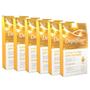 Imagem de Kit 06un Folhas Depilatórias Corporais Natural 20 Folhas Depilflax 