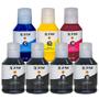 Imagem de Kit 07 Frascos de tintas compatíveis Canon GI-16 Para GX6010, GX7010 e GX5010