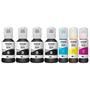 Imagem de Kit 07 Tinta Original L4260 L4160 L6191 L6171 T504