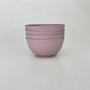 Imagem de Kit 08 Bowl Tigela Cumbuca 750ml Bambu Polipropileno Lyor