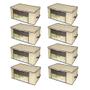 Imagem de Kit 08 Caixa Organizadora em TNT com Visor 45 x 45 x 20cm