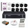 Imagem de Kit 08 Câmeras Intelbras VHL 1120 B HD 720p DVR Intelbras MHDX 1308 Multi HD 8 Canais 1080p HD 1TB Purple