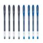 Imagem de Kit 08 Caneta Gel Uni Ball 0.7mm Signo Neo Ponta Fina Escolha a Cor: