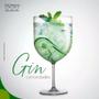 Imagem de Kit 09 Taça Gin Vinho Bebidas Festas Em Sangel Cristal 620Ml