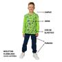 Imagem de kit 1 a 4 Conjunto Moletom Infantil Juvenil Masculino Blusa Calça Flanelado Agasalho Menino Capuz Ziper Punho Tam 04-16