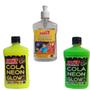 Imagem de Kit 1 ativador slime + 1 cola neon am + 1 cola neon vd