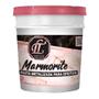 Imagem de Kit 1 Base Marmorite 4KG Branco LT Shiner + Pasta Metalizada 200G + Desempenadeira Trapezoidal Roma