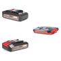 Imagem de Kit 1 Bateria Power-x-change 18v 2,5 Ah Li e Carregador Duplo 3ah Power X-twincharger 3a Bivolt Preto
