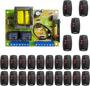 Imagem de Kit 1 Central De Comando Gars + 25 Ctrls Code Learning 5001