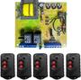 Imagem de Kit 1 Central De Comando Pars + 05 Ctrls Code Learning 5103