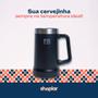 Imagem de Kit 1 Copo 473ml + 1 Caneca 709ml Térmica Cerveja Gelada PK For Drink Preto