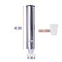 Imagem de Kit 1 Dispenser Redondo 200ml Inox + 1 Dispenser Redondo 400ml Inox + 2 Dispensers Redondo 300ml Inox