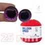 Imagem de Kit 1 Fio Balloon Amigo - Pingouin + Olhos com glitter rosa 25 mm