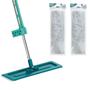 Imagem de Kit 1 Mop + 2 Refis Free Hands Flash Limp Com Rodo Mop2468