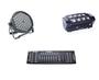 Imagem de Kit 1 Par Led Slim 60X3W 1 Mini Moving Spider 8X5W 1 Dmx 512