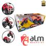 Imagem de Kit 1 Pick Up Carrinho  + 1 Moto Brinquedo Infantil Desafio Rally Extreme BS TOYS