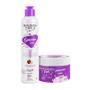 Imagem de Kit 1 shampoo 1 máscara fun liso 240ml