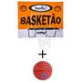 Imagem de Kit 1 Tabela de Basquete "Basketão" + 1 Bola de Basquete