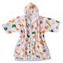 Imagem de Kit 1 Toalha de Banho Bebe Soft com Capuz de Fralda + 1 Roupão com Capuz Soft 100% algodão Enxoval