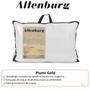 Imagem de Kit 1 Travesseiro Altenburg Plumi Gold + 1 Capa Impermeável Duoflex