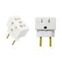 Imagem de Kit 10 Adaptador Tomada Bob Esponja Benjamin 10A/20A Pino Plug Universal