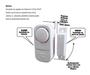 Imagem de Kit 10 Alarme Contra Invasão Residencial Sonoro Porta Janela - Eletro