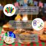 Imagem de Kit 10 Argolas E 20 Peixinhos P/ Pescaria E Jogo Das Argolas Festa Junina