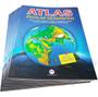 Imagem de Kit 10 Atlas Escolar Geográfico Atualizado Didático - Atacado - 10 Atlas Iguais - Ciranda Cultural
