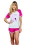 Imagem de Kit 10 Baby Doll Feminino Pijama Manga Curta Short Curto