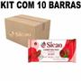 Imagem de Kit 10 Barras Cobertura Mais Ao Leite 1,01kg Sicao