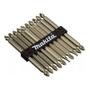 Imagem de Kit 10 Bits Phillips 110Mm Ph2 Duplo Longo Makita D-34849