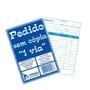Imagem de Kit 10 Bloco Pedido 1 Via 50 Folhas Cada Impresso Sem Cópia