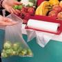 Imagem de Kit 10 Bobinas Sacos Transparente Picotada 40X60 C/400 Sacos