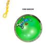 Imagem de Kit 10 Bola Borracha Vinil Poing Poing Com Cordão Mola 23cm Brinquedo Bola Infantil