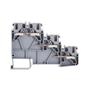 Imagem de Kit 10 Bornes BTWI 3S Push In Com Mola 24A 2,5mm² Weg