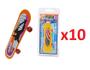 Imagem de Kit 10 Brinquedos Skate de Dedo Esporte Radical Sortido