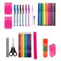 Imagem de Kit 10 Caderno Capa Dura Grande A4 Arame Com 40 Materiais