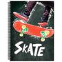Imagem de Kit 10 Caderno Skate 96 Folhas Arame Capa Dura Com 36 Itens