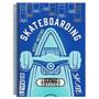Imagem de Kit 10 Caderno Skate 96 Folhas Arame Capa Dura Com 36 Itens
