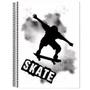 Imagem de Kit 10 Caderno Skate 96 Folhas Arame Capa Dura Com 36 Itens