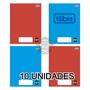 Imagem de Kit 10 Cadernos Brochurão 60 Folhas Pepper Cores Sortidas Capa Flexível Material Escolar 129446-10