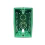 Imagem de Kit 10 Caixa de Luz 4x2 Retangular PVC Verde