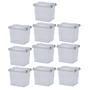Imagem de Kit 10 Caixa Organizadora Pratic Box 3 Litros Com Travas